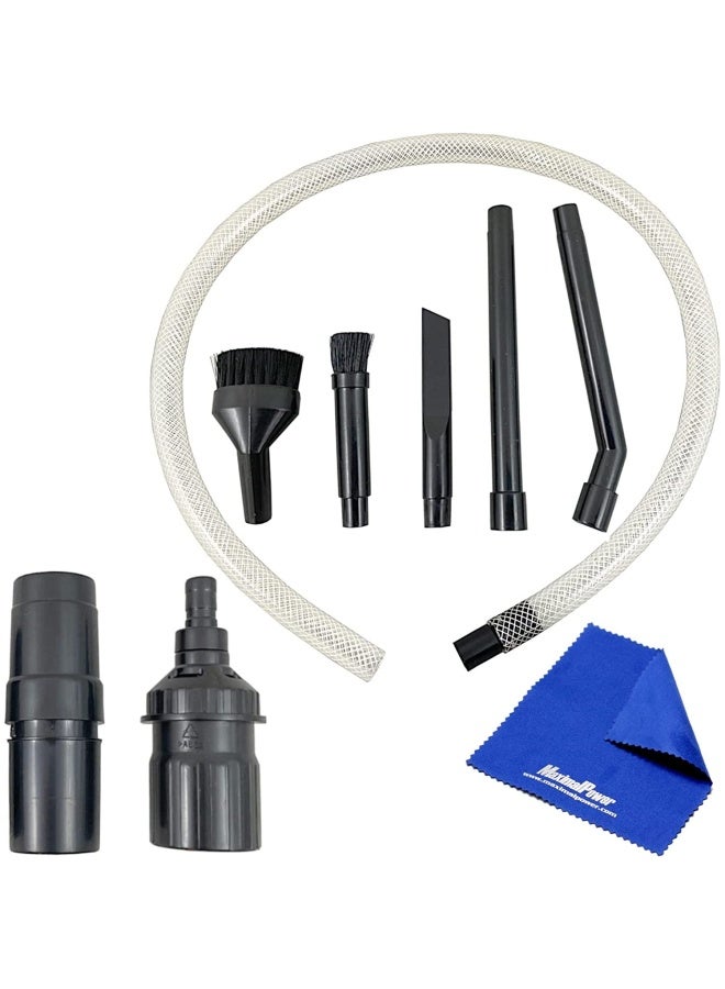 Maximalpower Va Kit7 Mini Micro Vacuum Cleaner Attachment Tool Kit 8 Pieces Set