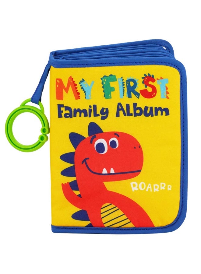 Urban Kiddy Baby S My First Family Album Soft Photo Cloth Bgift Set For Newborn Toddler And Kids Dinosaur