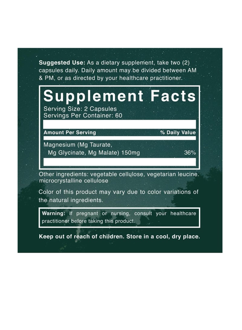 Rhythm Triple Calm Magnesium 120 Capsules