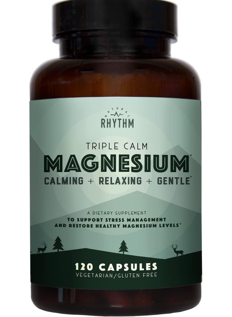 Rhythm Triple Calm Magnesium 120 Capsules