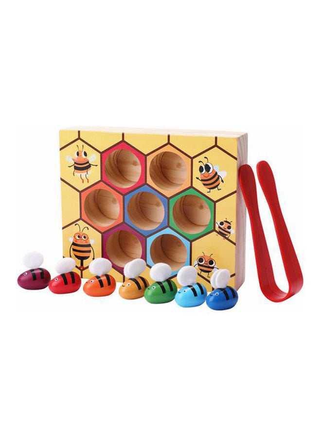 Interactive Tabletop Game Early Education Puzzle Fine Motor Concentration Training Toys 13.7x16x3.7cm