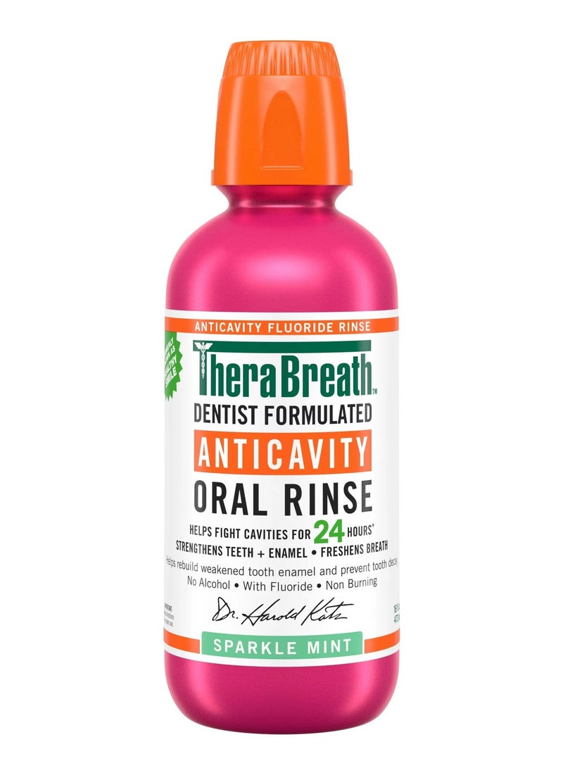 TheraBreath Healthy Smile Dentist Formulated Oral Rinse 473ml