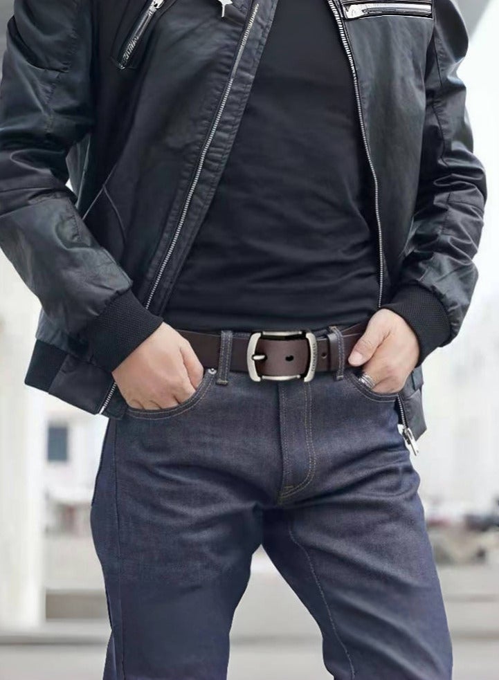 Genuine Leather Belt,Men Casual Belt