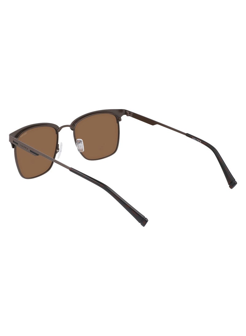 FULL RIM METAL Rectangle NAUTICA SUN N4653SP 5319 (210) MATTE BROWN