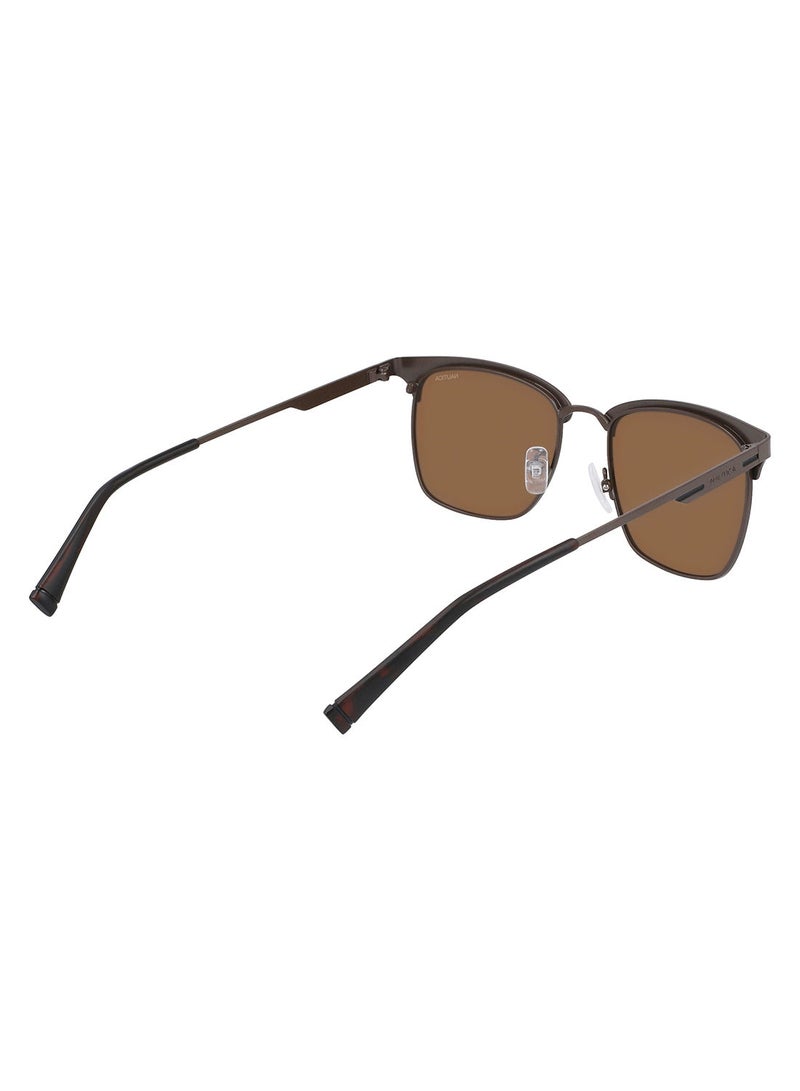 FULL RIM METAL Rectangle NAUTICA SUN N4653SP 5319 (210) MATTE BROWN