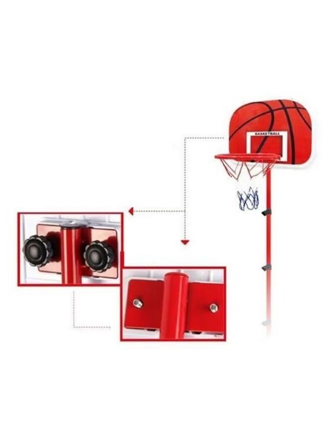 Children's basketball hoop, adjustable basketball backplane bracket and hoop set, children's toys, available both indoor and outdoor