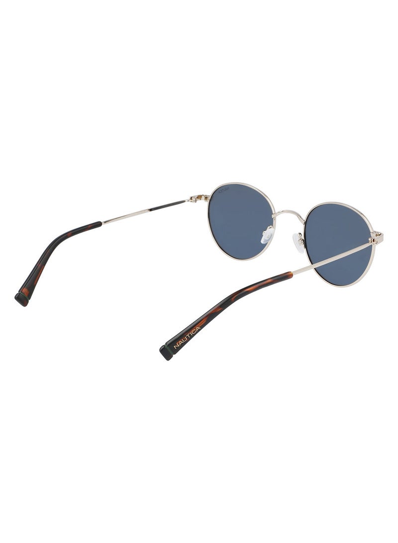 FULL RIM METAL Round NAUTICA SUN N4648SP 5022 (717) GOLD