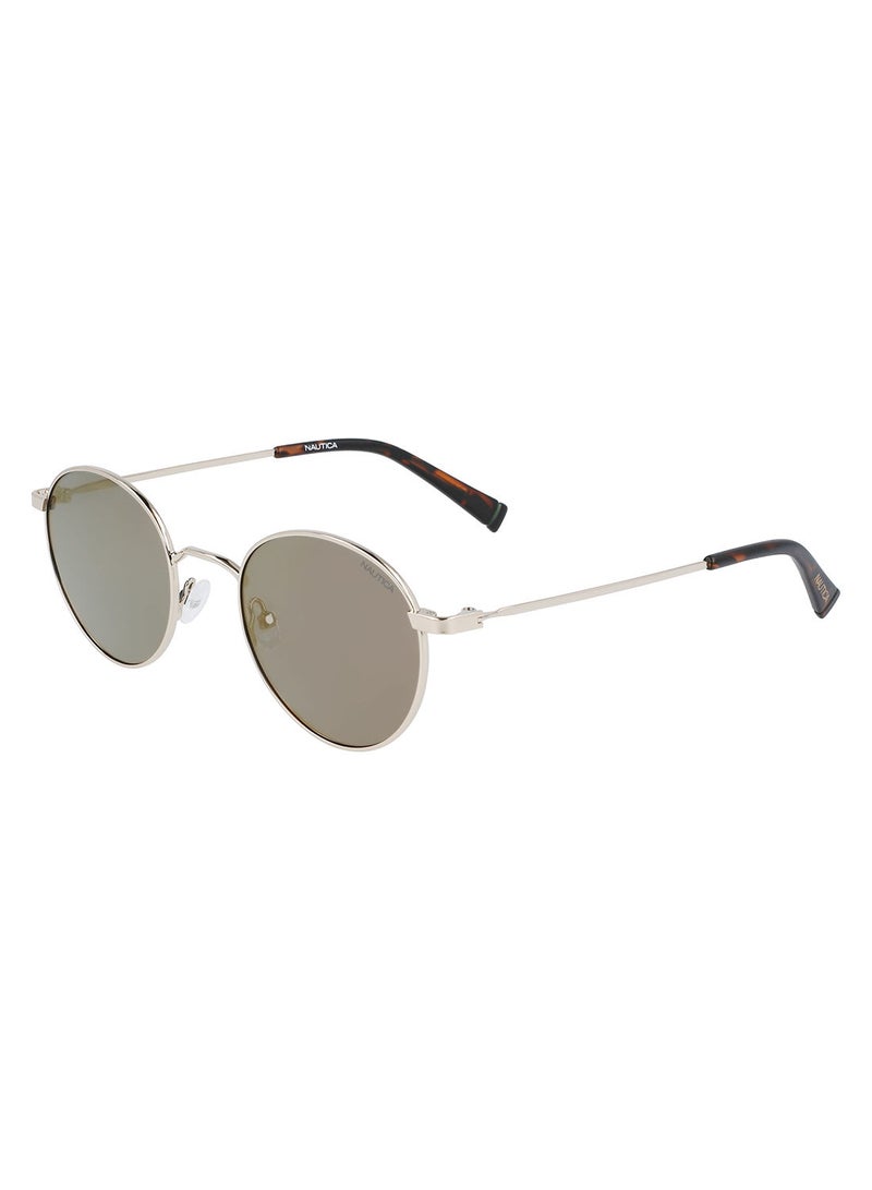 FULL RIM METAL Round NAUTICA SUN N4648SP 5022 (717) GOLD