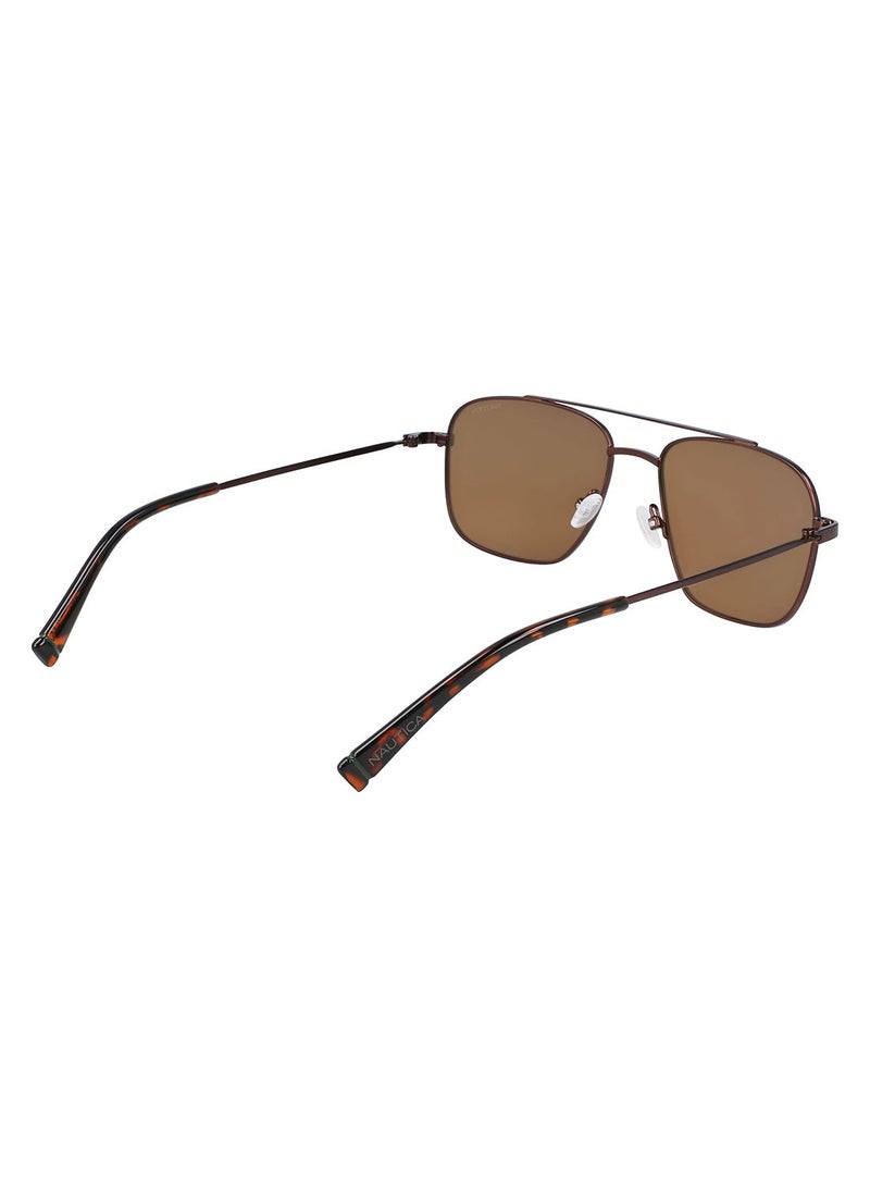 FULL RIM METAL Navigator NAUTICA SUN N4649SP 5517 (210) MATTE BROWN