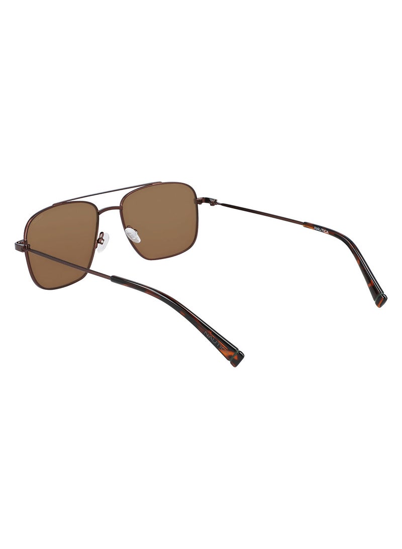 FULL RIM METAL Navigator NAUTICA SUN N4649SP 5517 (210) MATTE BROWN
