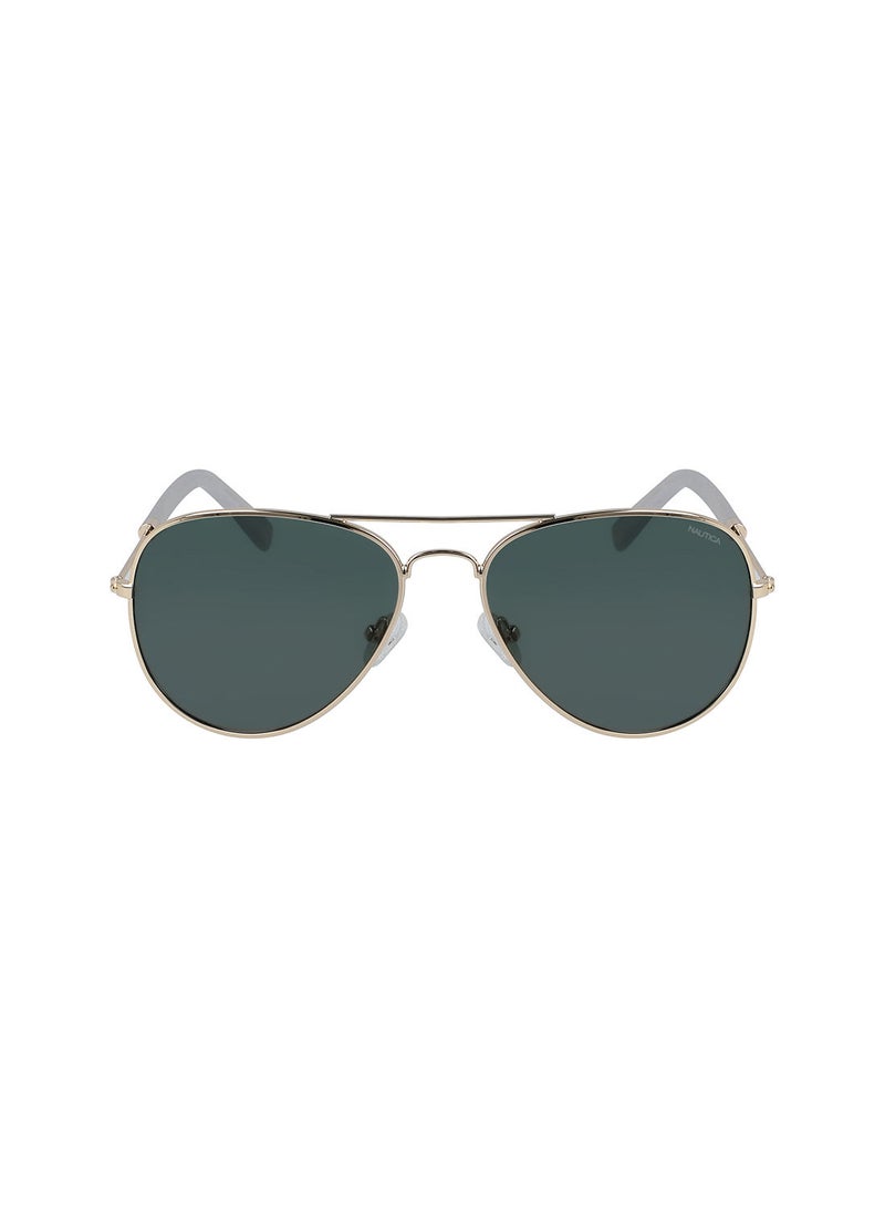 FULL RIM METAL Aviator NAUTICA SUN N4631SP 5816 (727) GOLD/G15