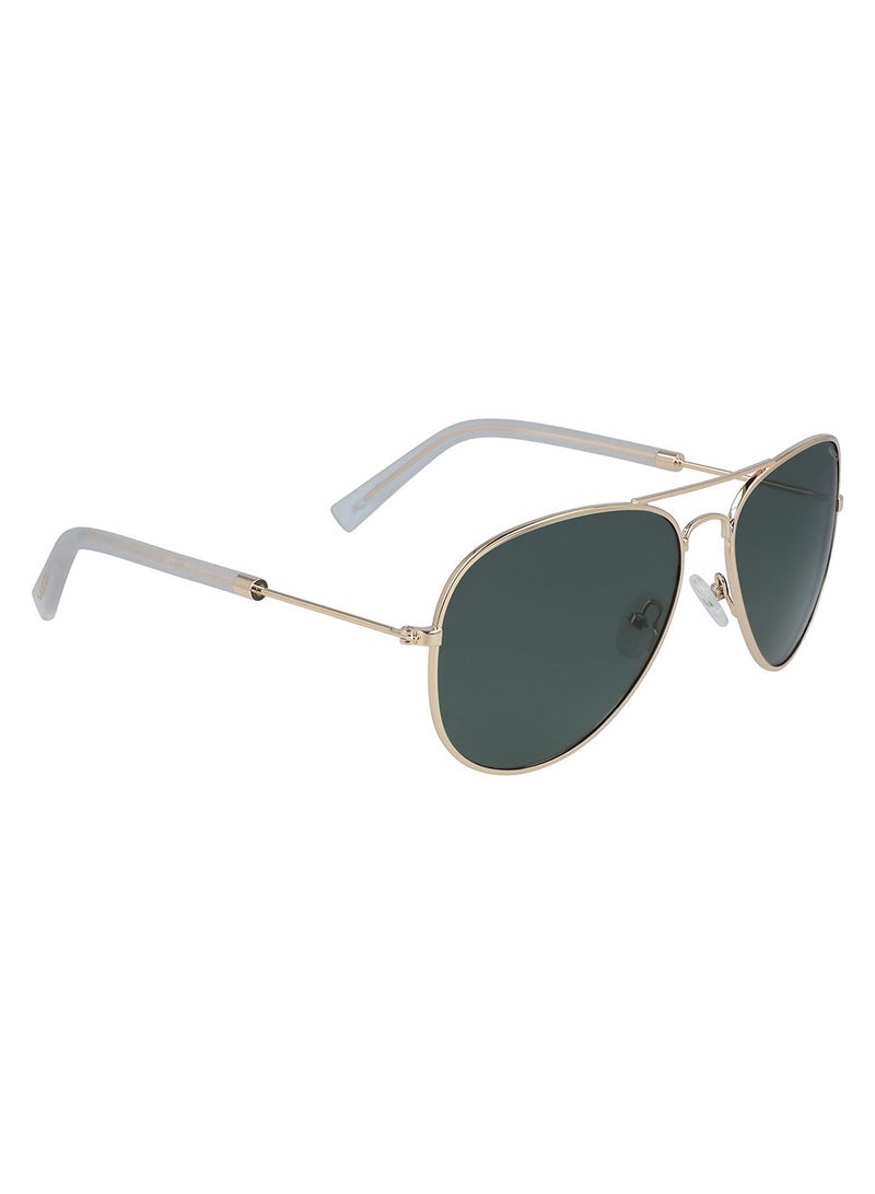 FULL RIM METAL Aviator NAUTICA SUN N4631SP 5816 (727) GOLD/G15