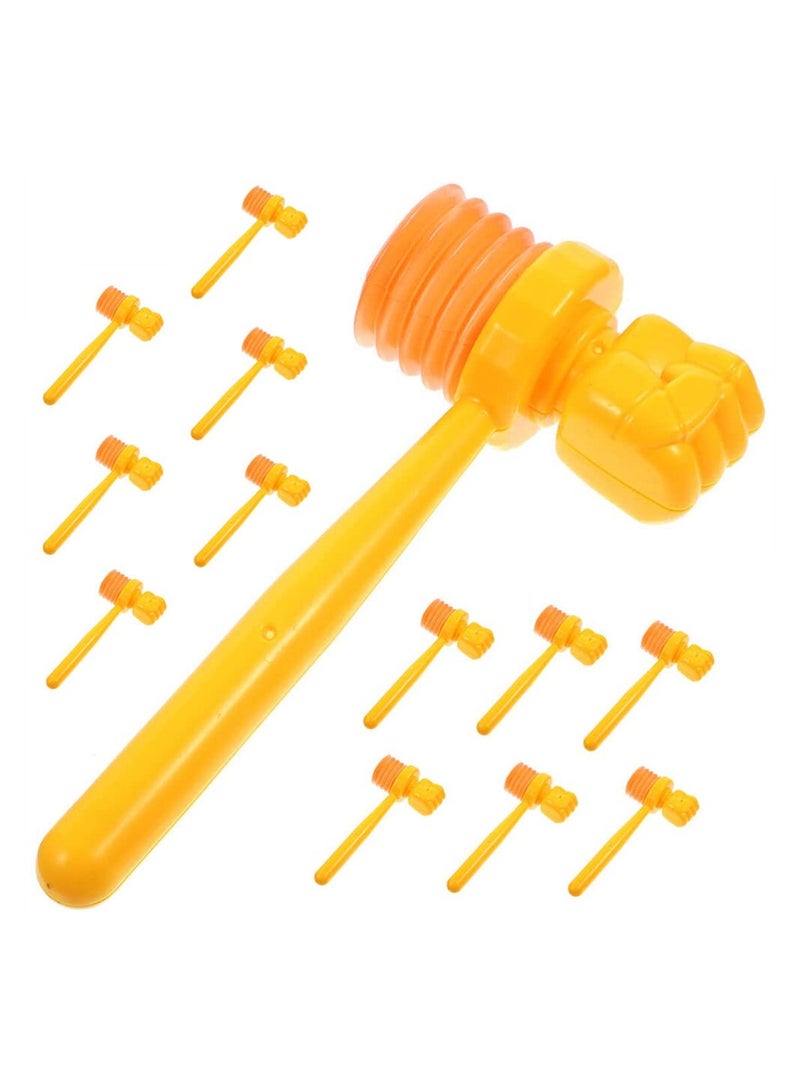 20Pcs Mini Squeaky Hammer Set for Kids Educational Fine Motor Skills Toy Musical Pounding Beating Gavel Hammer