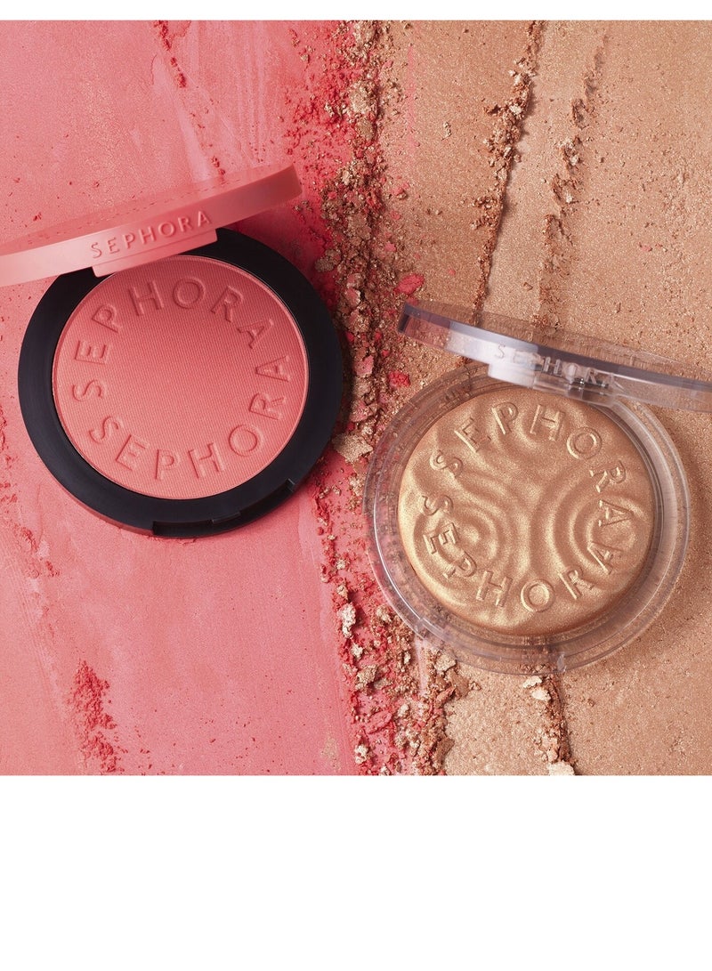 SEPHORA COLLECTION Colorful Blush – Shade 16 Heated - Deep Mauve Rose (3.50g) | Highly Pigmented, Blendable & Long-Lasting Powder Blush for a Bold, Flattering Flush on All Skin Tones