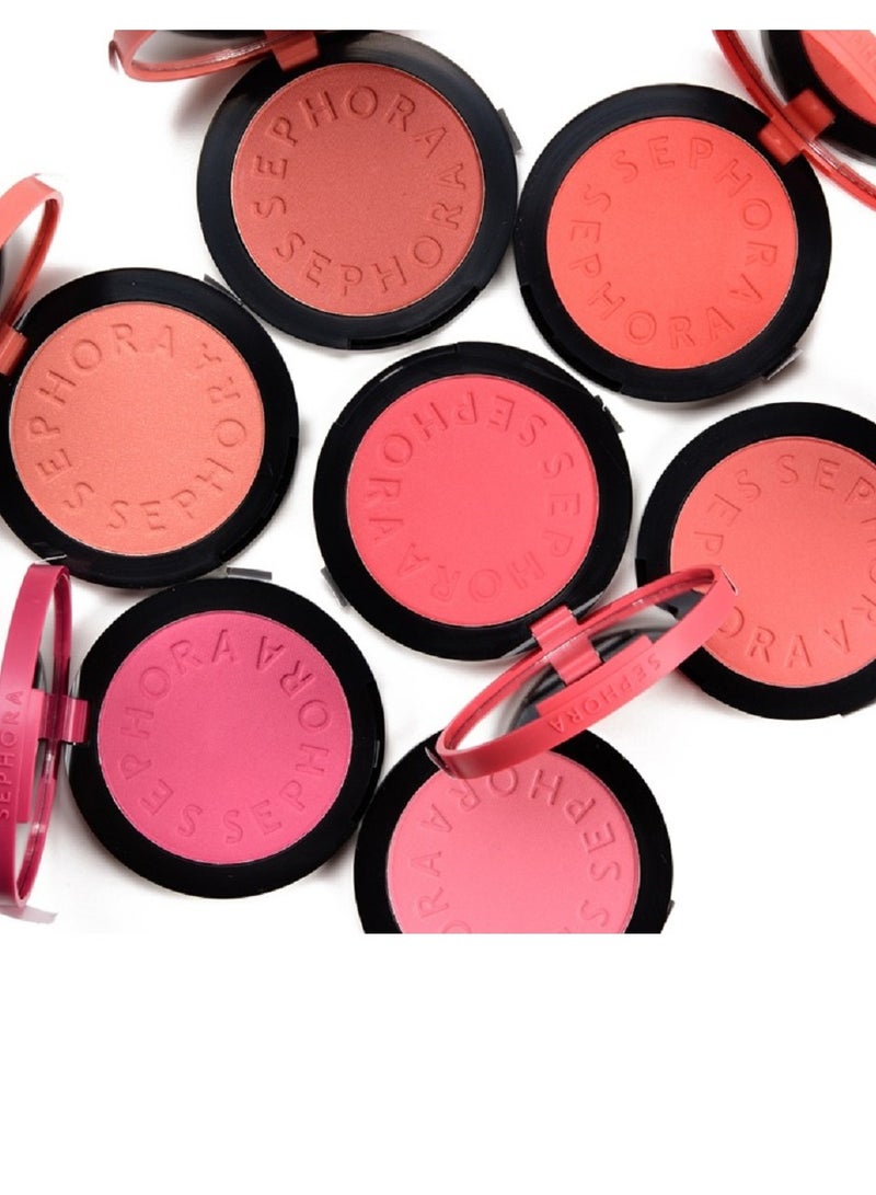 SEPHORA COLLECTION Colorful Blush – Shade 16 Heated - Deep Mauve Rose (3.50g) | Highly Pigmented, Blendable & Long-Lasting Powder Blush for a Bold, Flattering Flush on All Skin Tones