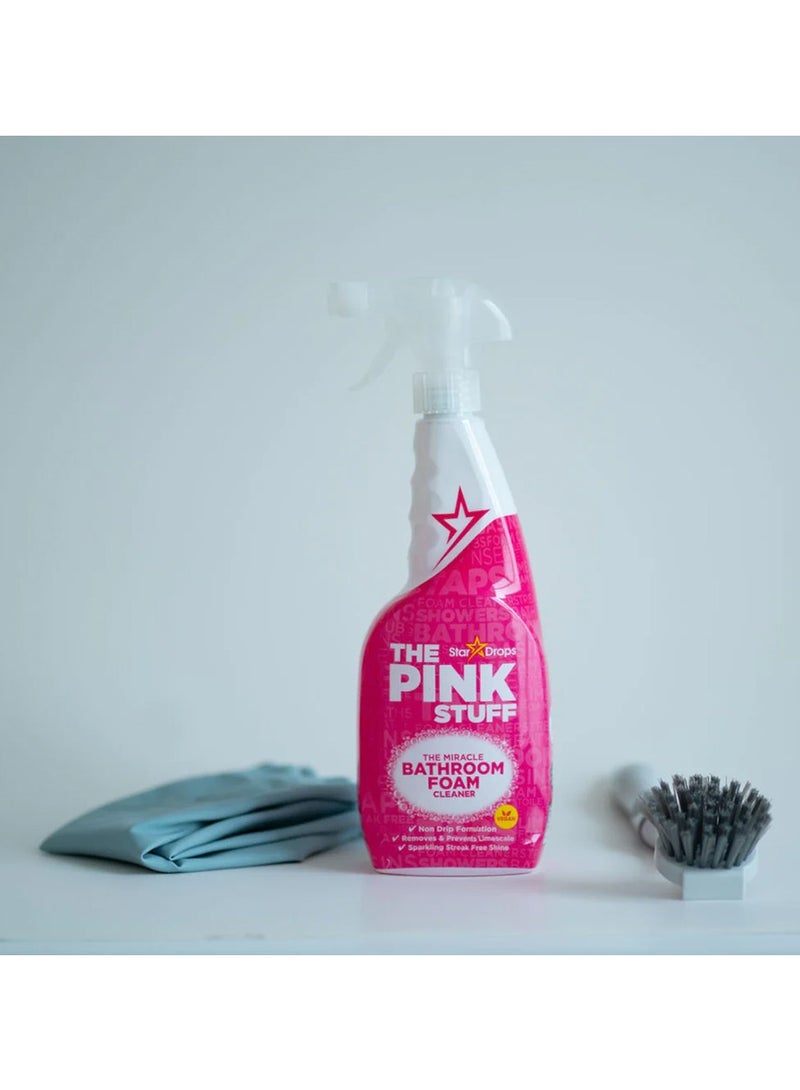 Stardrops The Pink Stuff Miracle Bathroom Foam Cleaner, 750ml