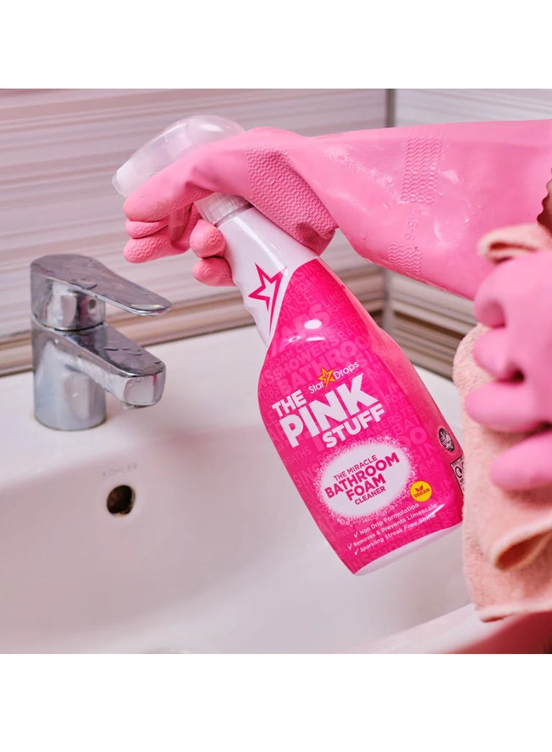 Stardrops The Pink Stuff Miracle Bathroom Foam Cleaner, 750ml