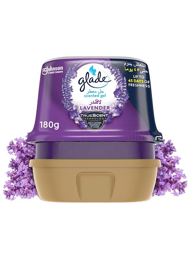 Scented Gel Lavender 3 x 180G Pack of 3