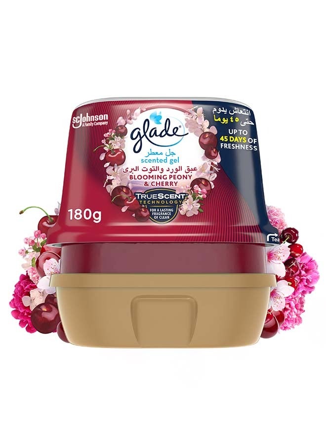 Scented Gel Peony Cherry 3x180G Pack of 3