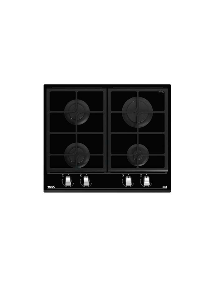 Glass Gas Hob With Exactflame Function 112570033 Black