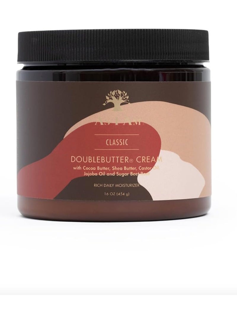 I Am As Double Butter Rich Daily Moisturizer, 16 Ounce