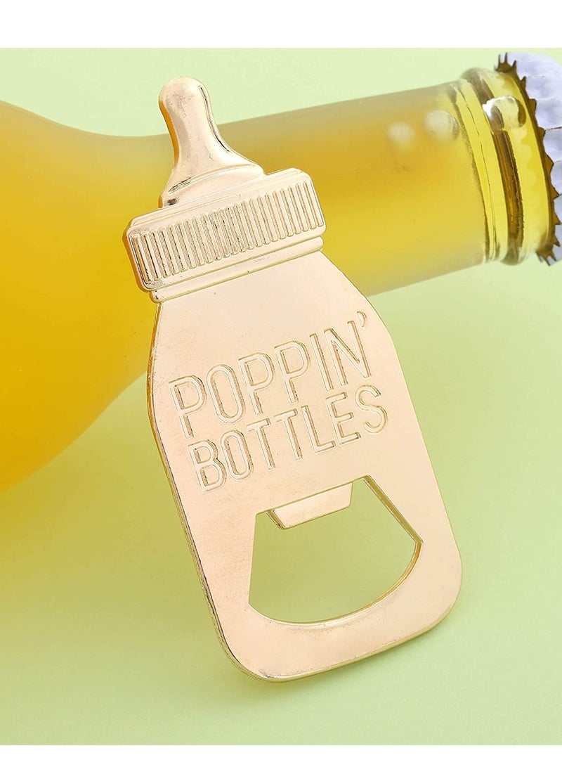 Baby Bottle Opener Favors Baby Shower Party Favors Baby Boy Shower Gifts Decorations Souvenirs Feeder Shaped Baby Shower Souvenirs for Baby Shower Wedding Party Favor Decoration Supplies 12 PCS