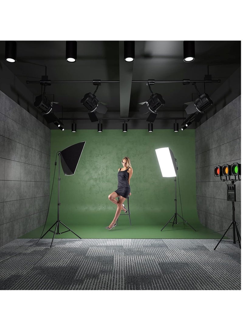 Softbox Led Light Set 50 x 70 cm Photo Studio Continuous Dimming Light for Video and Photography Studio 85W 3200-5600K with 2 85W Bulbs, 2 x Remote Control, 2m Adjustable Tripod