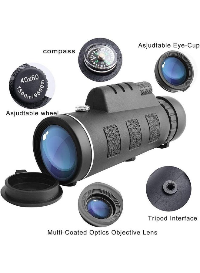 Portable Monocular With Smartphone Adapter