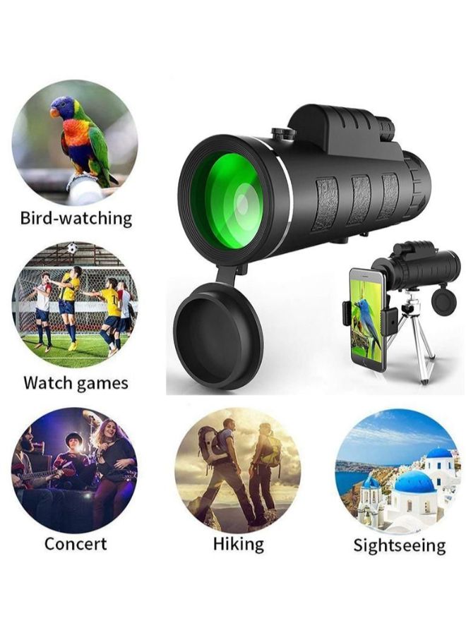 Portable Monocular With Smartphone Adapter