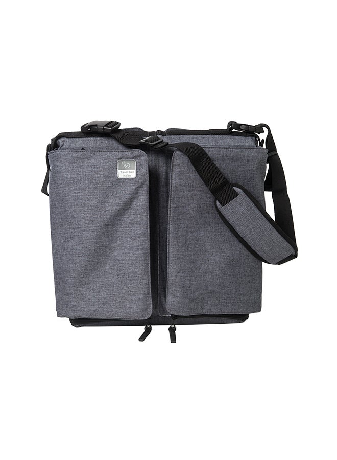 Basics Baby Travel Basket - Grey