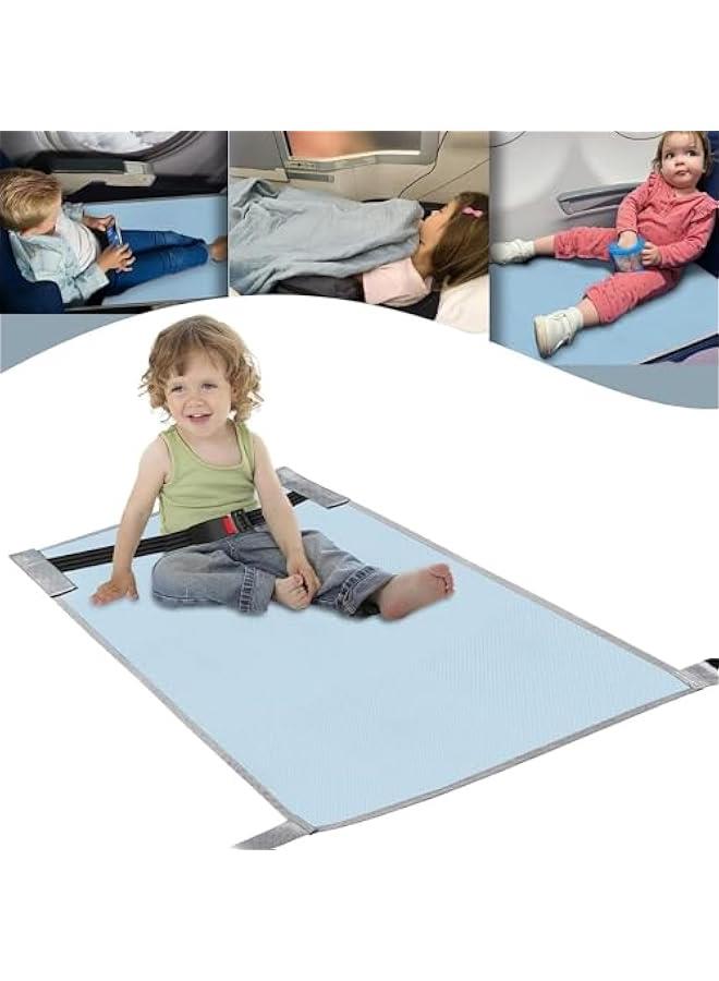 Airplane Bed for Toddler, Airplane Footrest for Kids Seat Extender, Portable Toddler Travel Bed, Airplane Leg Rest for Kids to Lie Down, Baby Travel Essentials for Flying Sleeping