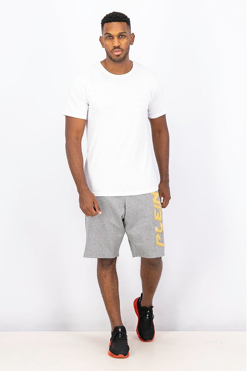 Men Sportswear Fit Training Short, Grey Heather