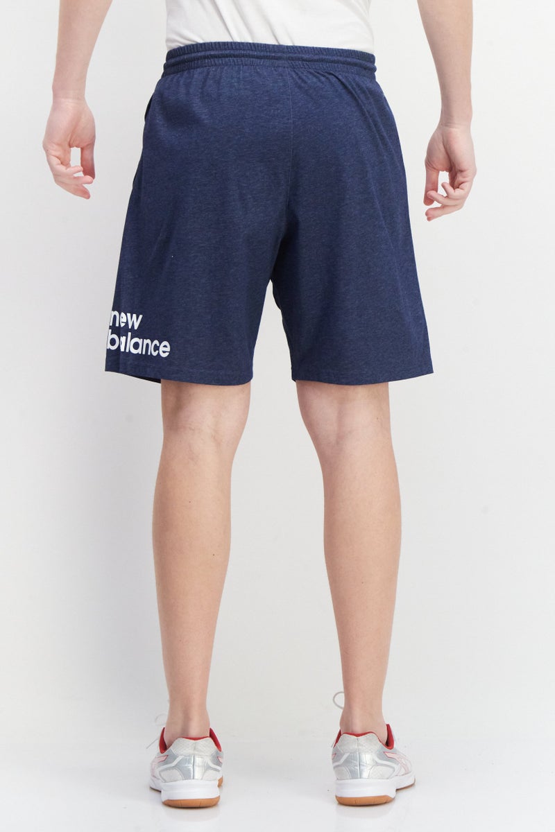 Men Sportswear Fit Training Shorts, Navy Blue