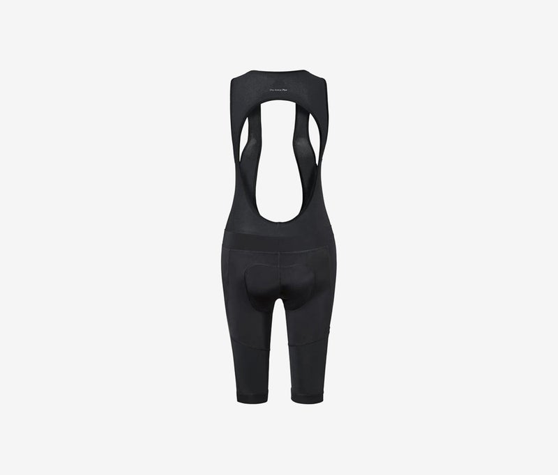 Women Sportswear Fit Bicycle Bib Shorts, Black