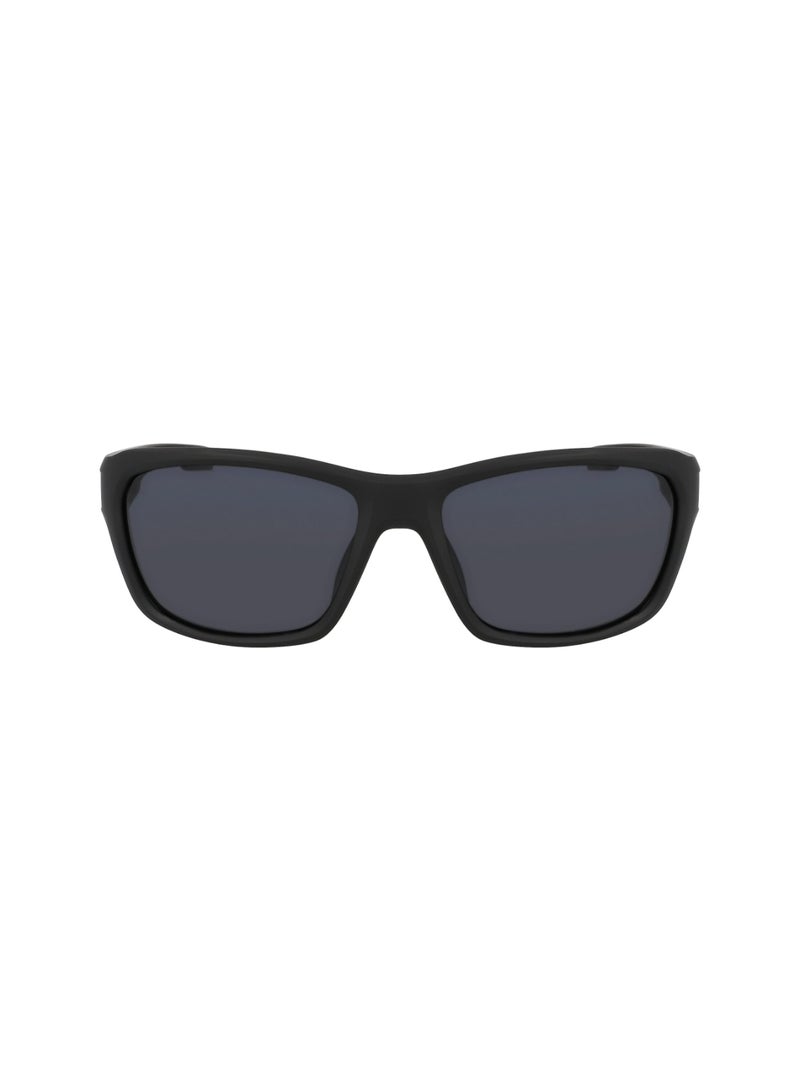 Men's UV Protection Rectangular Shape  Sunglasses N901SP-005-6117 - Lens Size: 61 - Matte Black