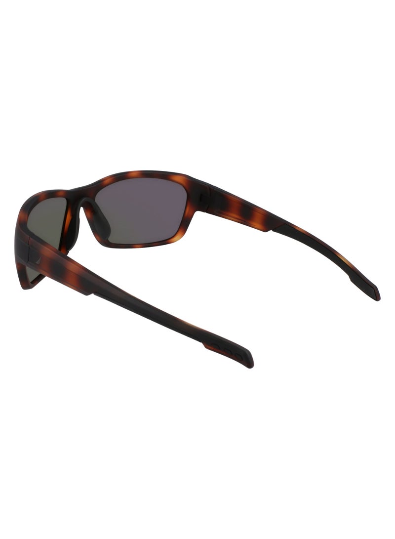 Men's UV Protection Rectangular Shape  Sunglasses N901SP-240-6117 - Lens Size: 61 - Matte Dark Tortoise