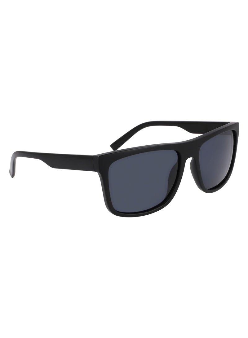 Men's UV Protection Rectangular Shape  Sunglasses N902SP-005-6018 - Lens Size: 60 - Matte Black