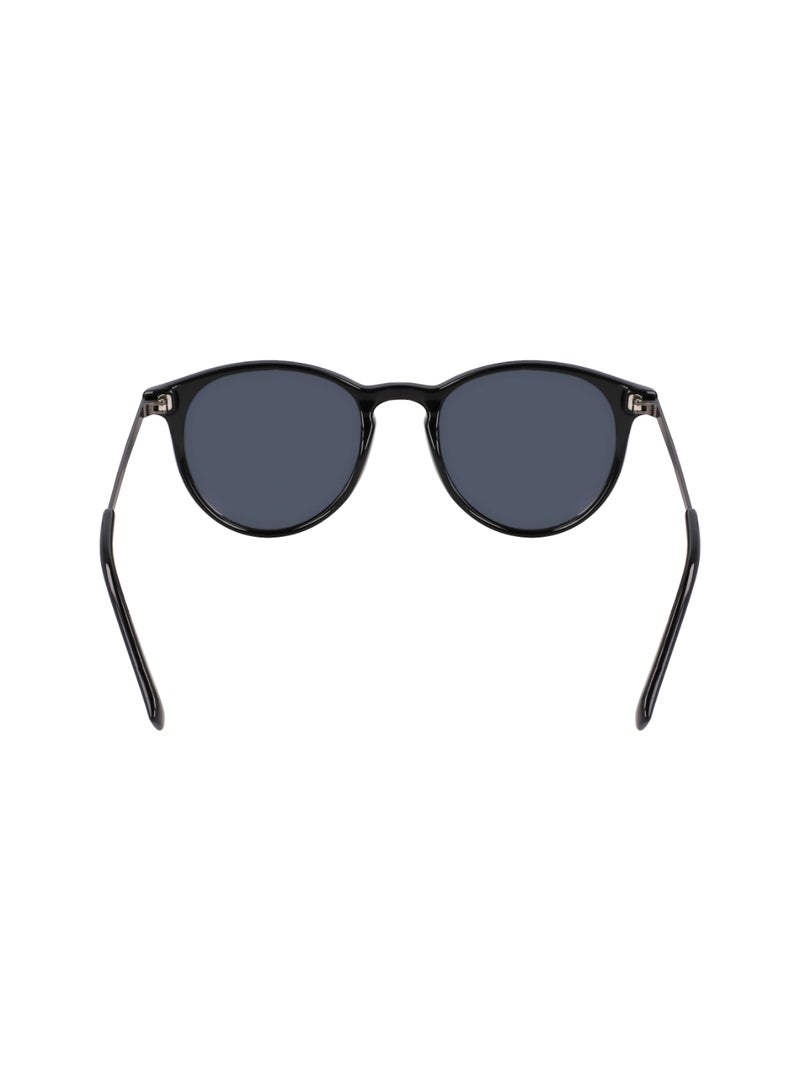 Unisex UV Protection Round Shape  Sunglasses N900SP-001-5020 - Lens Size: 50 - Black