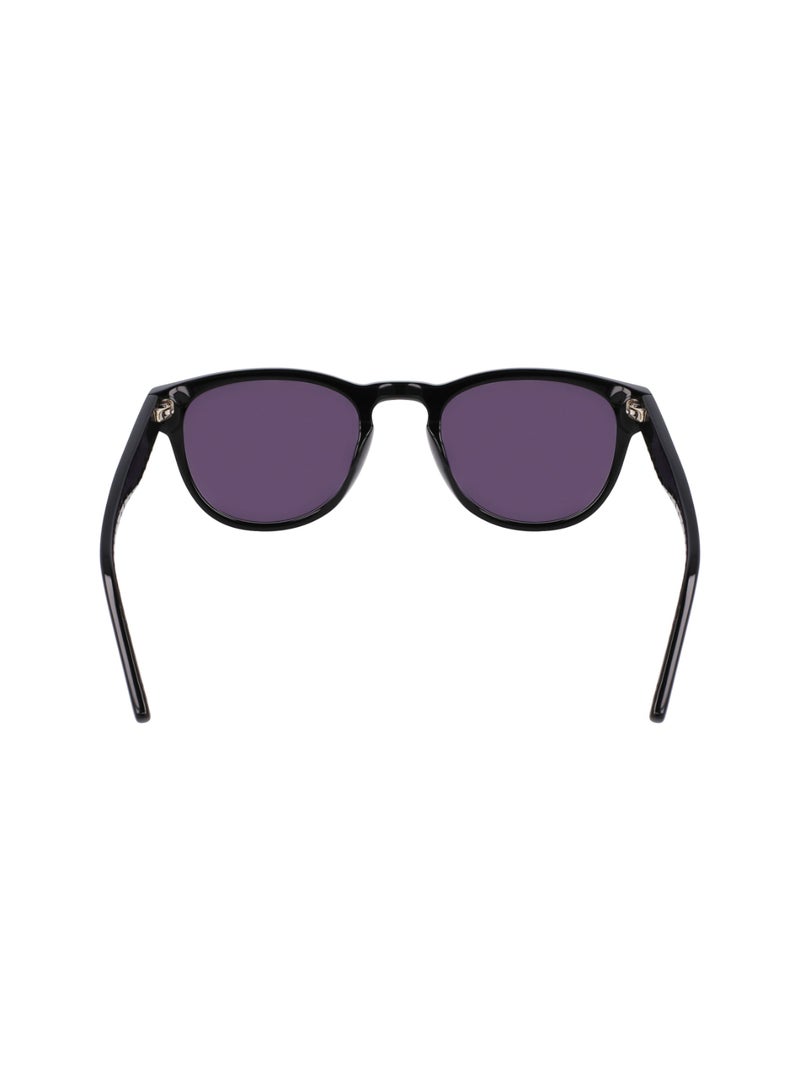 Unisex UV Protection Round Shape Acetate Sunglasses CV560S ALL STAR-001-5121 - Lens Size: 51 - Black