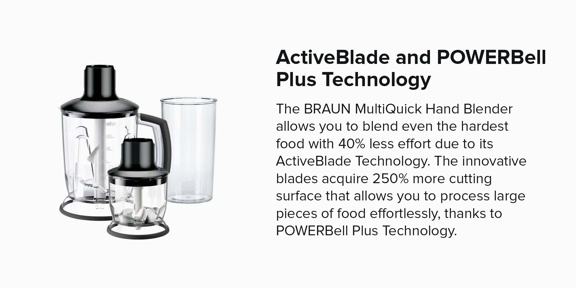 Portable Hand Blender 1000W MQ7045X Silver/Black/Green