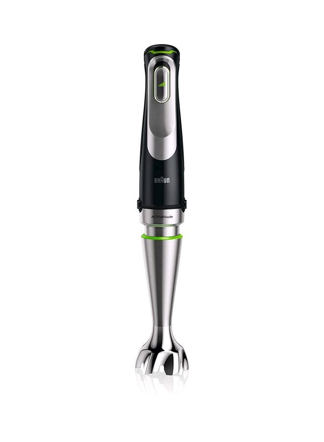 Portable Hand Blender 1000W MQ7045X Silver/Black/Green