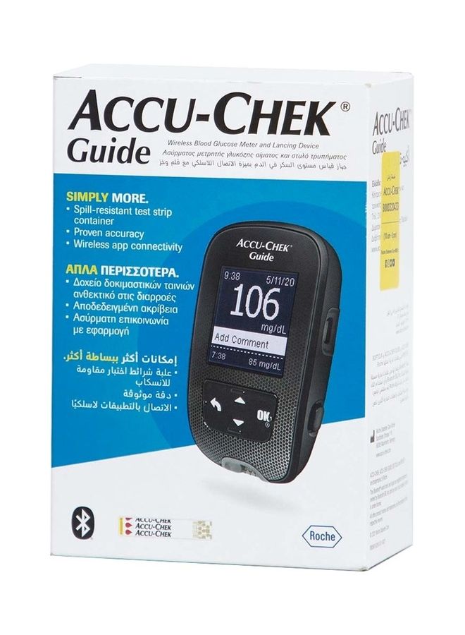 Guide Blood Sugar Monitor, Guide Blood Sugar Test Strips 50's With A And D Blood Pressure Monitor Promo Pack