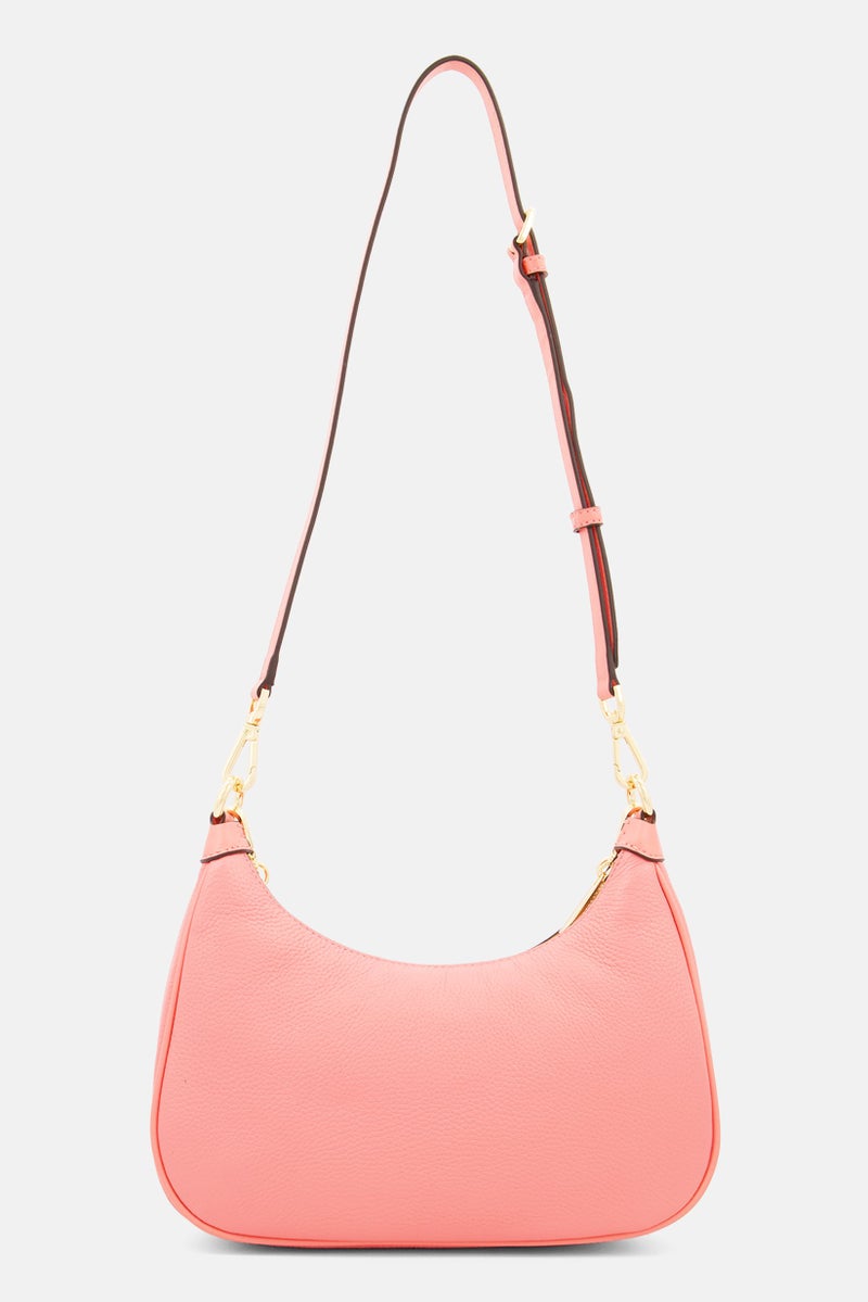 Women Brand Logo Shoulder Bag 28 L x 20 H x 6,5 W cm, Pink