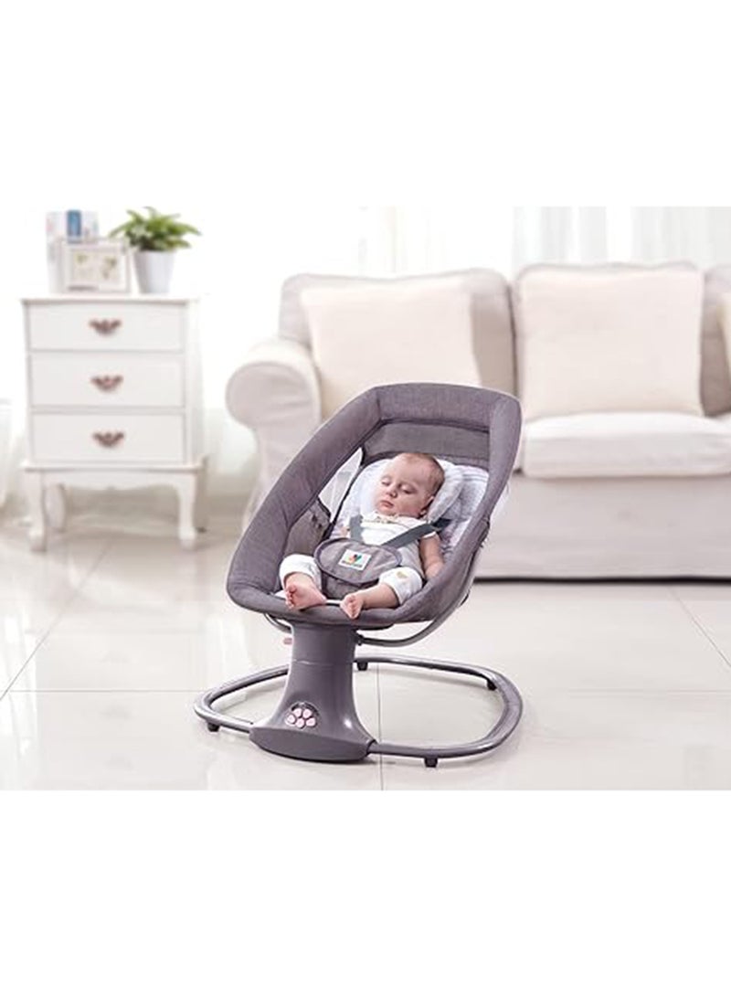 3 In 1 Deluxe Multi-Functional Baby Swing Bassinet With Integrated Mosquito Net