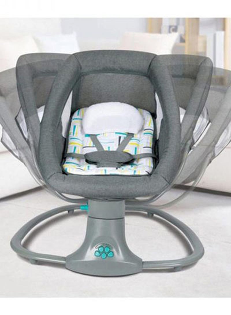 3 In 1 Deluxe Multi-Functional Baby Swing Bassinet With Integrated Mosquito Net