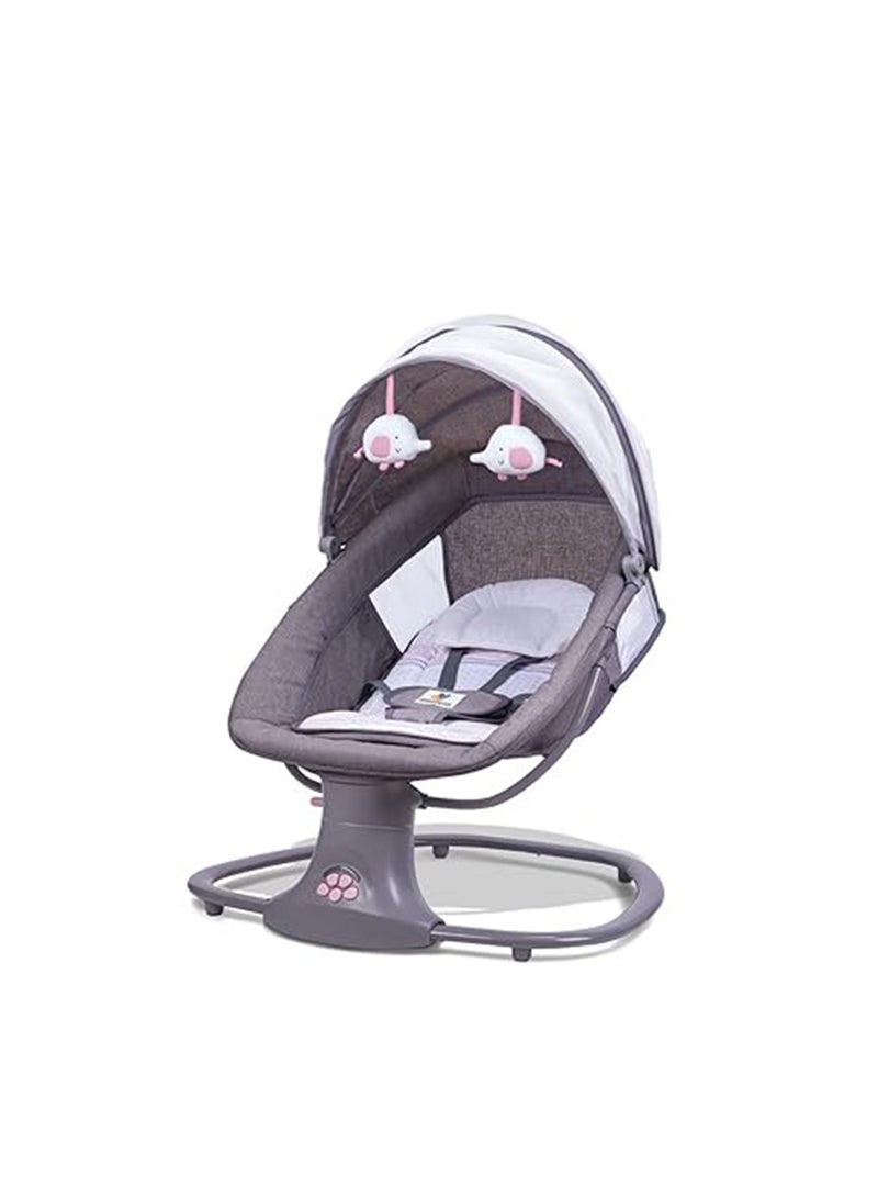 3 In 1 Deluxe Multi-Functional Baby Swing Bassinet With Integrated Mosquito Net