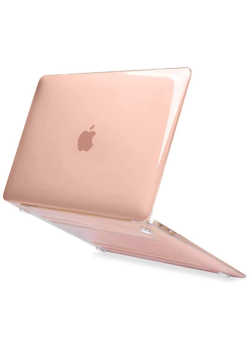 NTECH Compatible with MacBook Air 13 inch Case 2022 2021 2020 2019 2018 Release A2337 M1 A2179 A1932 Retina Display with Touch ID Plastic Hard Shell Case & Keyboard Cover Skin Crystal Clear