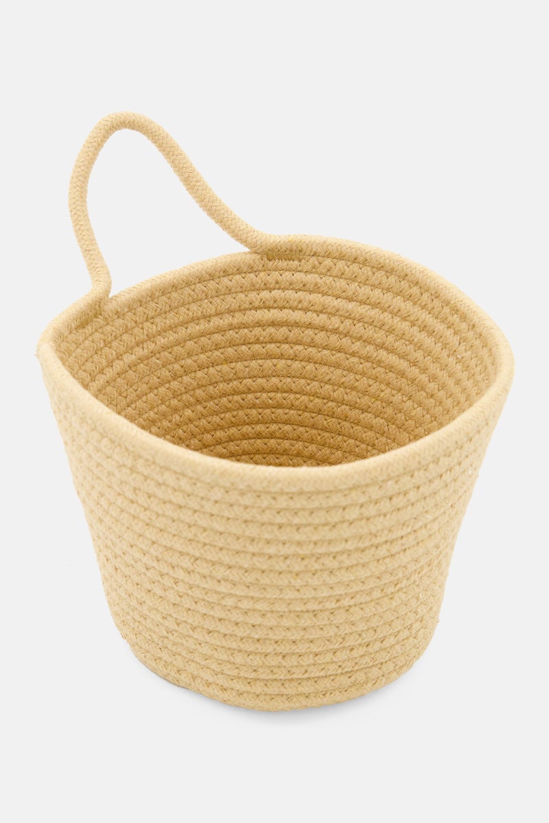 Cotton Rope Storage Basket, Beige