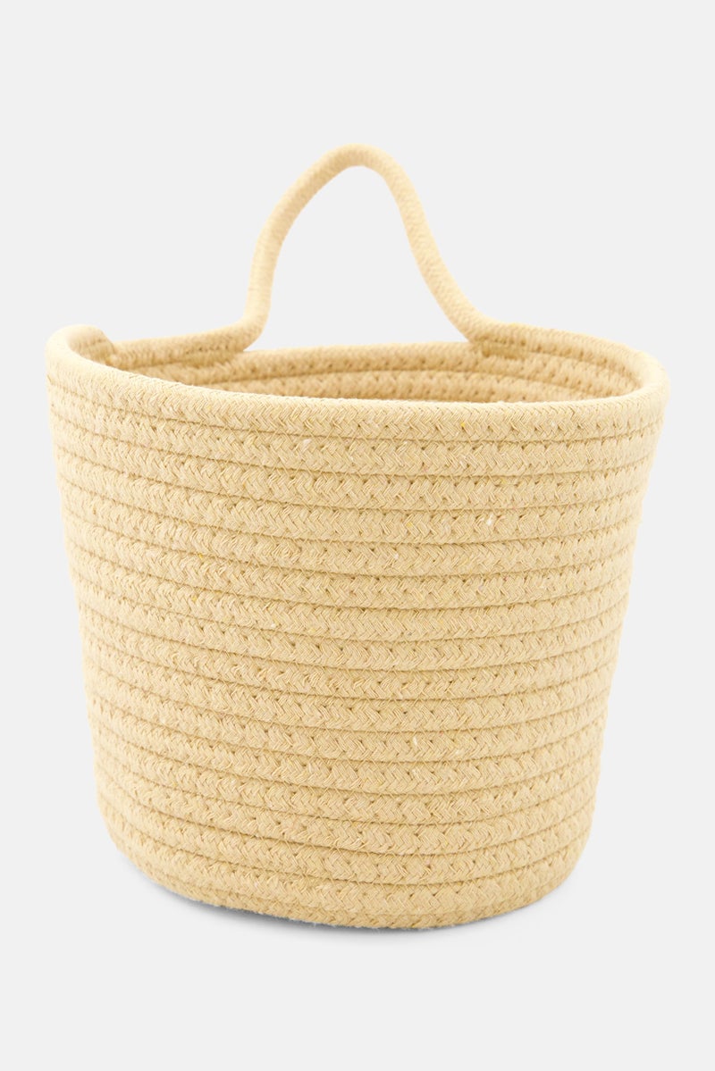 Cotton Rope Storage Basket, Beige