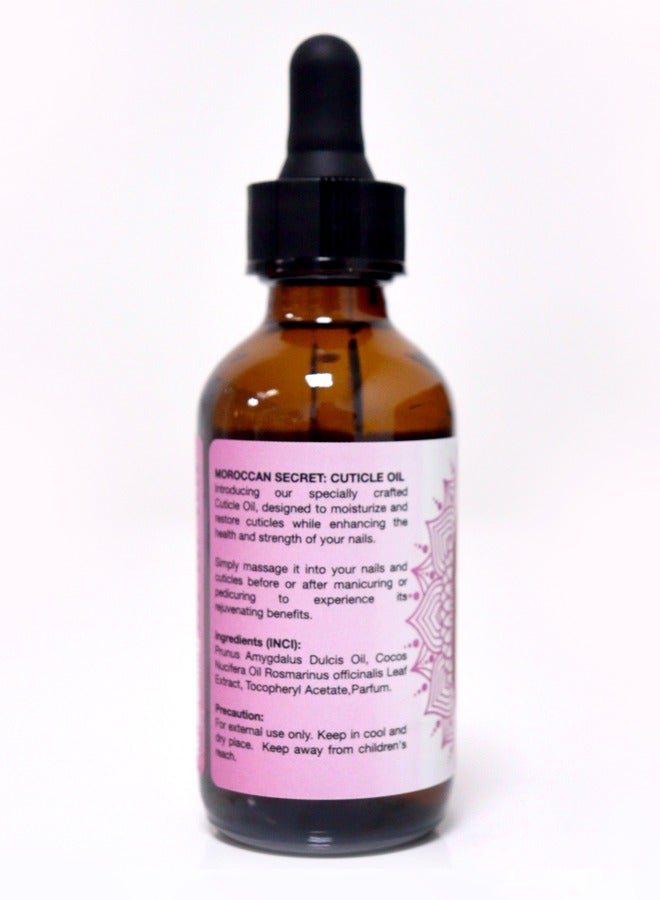 Revitalize Your Nails with Moroccan Secrets Cuticle Oil 60ml